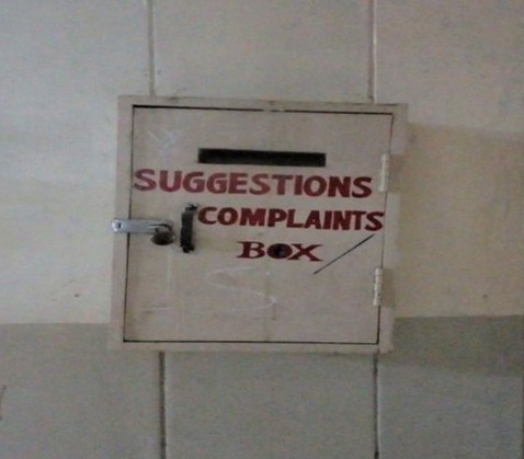 Suggestion and Complaint Box